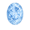 Oval Nano Blue Sapphire light 123