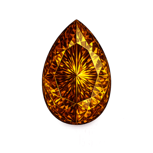 Pear Nano citrine Dark 171