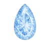 Pear blue Sapphire Light 123