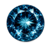 Round Nano london blue medium 141