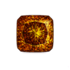 Square Cut corner Nano Citrine Dark 171
