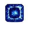 Square Cut corner Nano Swiss Blue Dark 142