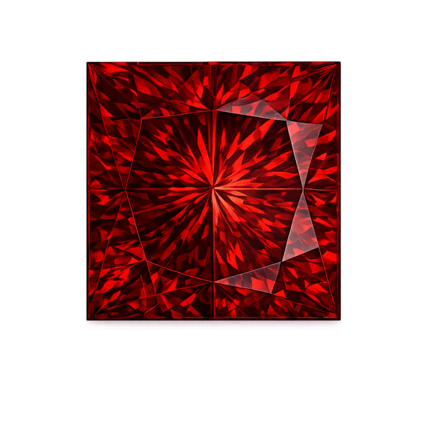 Square Nano Garnet Medium 162