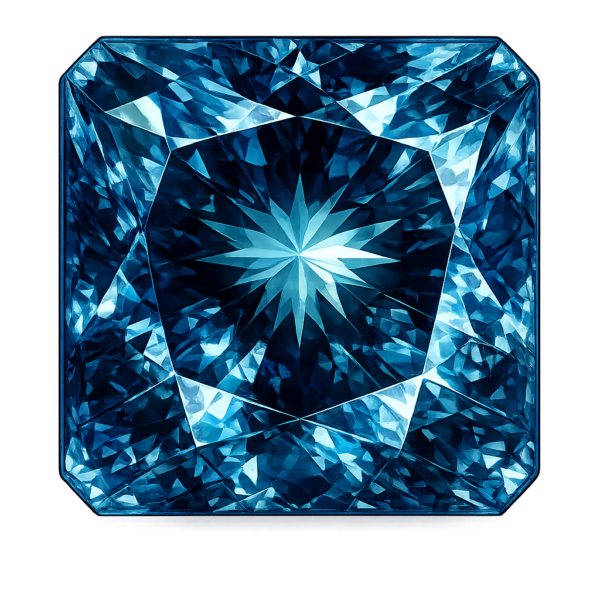 Square Nano London Blue Medium 141
