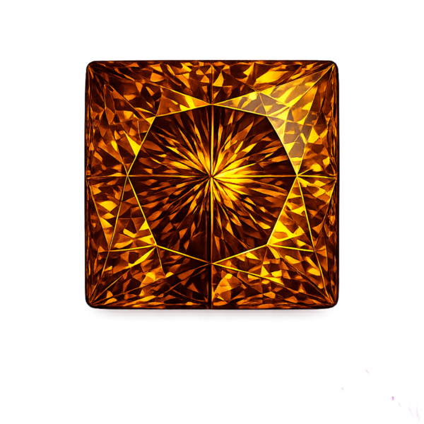 Square Nano citrine Dark 171