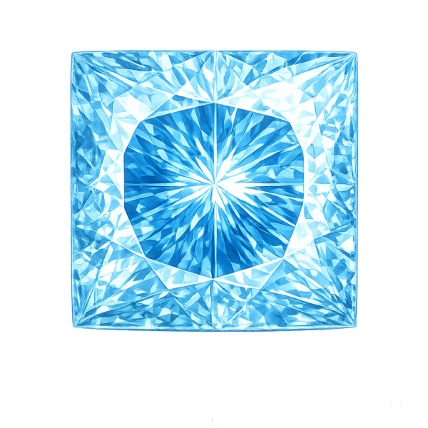 Square Sky blue light 145