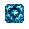 Square cut corner Nano london Blue Medium 141