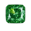 Square cut corner Nano tourmaline dark 131