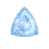 Trillion Blue sapphire light 123
