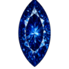 marquise nano Swiss Blue Dark 142