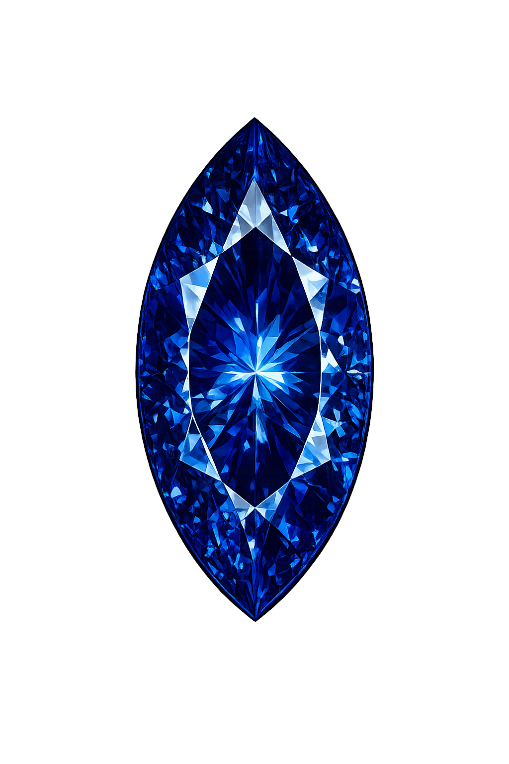 marquise nano Swiss Blue Dark 142